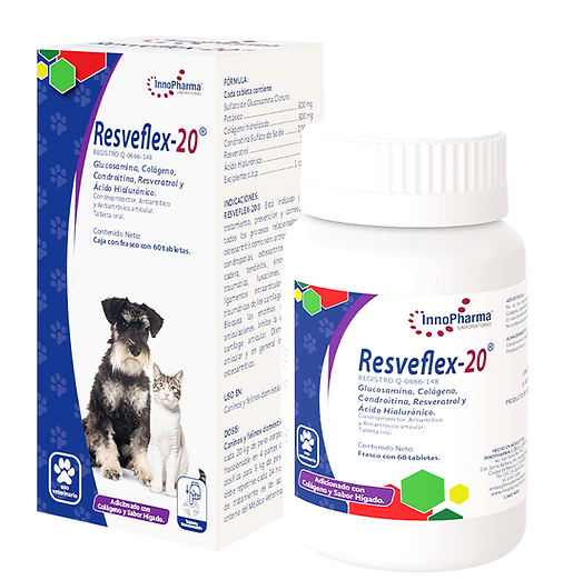 Resveflex-20 60 Tabletas ( Resveflex Resveratrol ) 20 Kilos